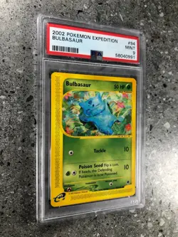 Pokemon TCG Cards Bulbasaur 94/165 Expedition PSA 9 MINT - Image 3