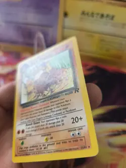 Pokemon Karte Card DARK Dugtrio Dunkles Didgri Team Rocket English Wotc Exc+ - Image 4