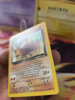 Pokemon Karte Card DARK Dugtrio Dunkles Didgri Team Rocket English Wotc Exc+ - Image 5