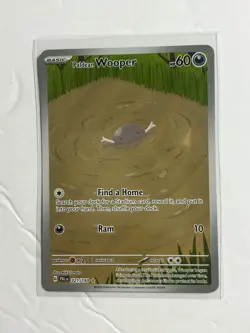 2023 POKEMON PAL EN-PALDEA EVOLVED ILLUSTRATION RARE #221 PALDEAN WOOPER - Image 1