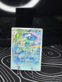 Frogadier 089/086 Illustration Rare Chaos Rising Pokemon NM - Image 1