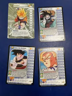 Dragon ball Z Goku Trunks Saga 1-3 HT DBZ CCG tcg personality card set UNLIMITED - Image 1