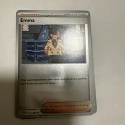 Pokemon TCG Chaos Rising Reverse Holo Emma 077/086 - Image 1