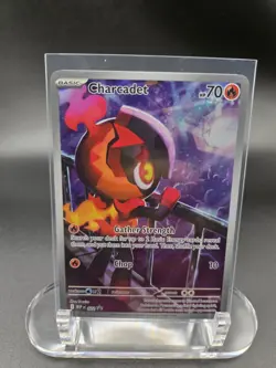 Charcadet 022 Pokemon TCG Black Star Promo Full Art Foil Card Near Mint NM - Image 1