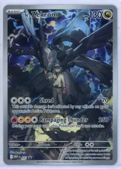 Pokemon TCG N's Zekrom MEP 031 HP 130 Basic English Card Bun Toujo - Image 1
