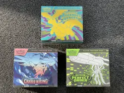 Pokemon ETB Assorted✅Ascended Heroes, Choas Rising, Perfect Order - Image 1