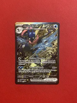Greninja ex 132 Sv: Scarlet & Violet Promo Pokemon Card TCG Illustration Rare - Image 1