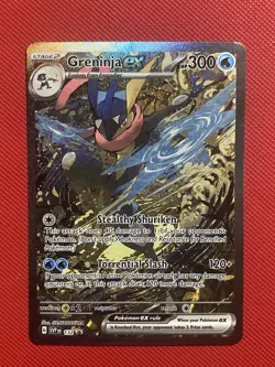 Greninja ex 132 Sv: Scarlet & Violet Promo Pokemon Card TCG Illustration Rare - Image 2