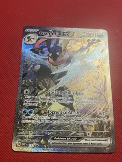 Greninja ex 132 Sv: Scarlet & Violet Promo Pokemon Card TCG Illustration Rare - Image 3