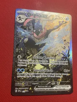 Greninja ex 132 Sv: Scarlet & Violet Promo Pokemon Card TCG Illustration Rare - Image 4