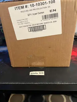Pokemon TCG Ascended Heroes First Partner Deluxe Pin Collection Case Sealed - Image 1