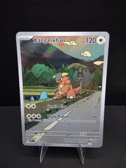 Pokemon TCG Kangaskhan Illustration Rare- Destined Rivals, Near Mint - Image 1