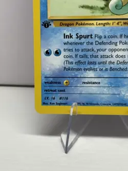 NM 1st Edition Misty's Horsea 87/132 Common Gym Challenge Pokemon - Image 3