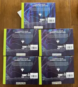 SEALED Magic The Gathering: Edge of Eternities Collector Boosters lot of 5 NEW - Image 2