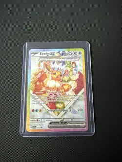 Pokemon TCG Eevee EX Prismatic Evolutions Black Star Promo Card SVP 174 - Image 2