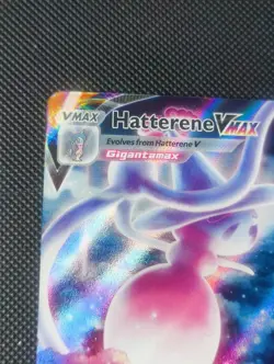 Pokemon TCG SWSH Crown Zenith Galarian Gallery Hatterene VMAX GG47/GG70 Card nm+ - Image 2