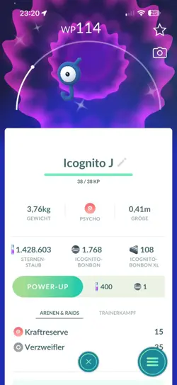!!!Pokemon GO ✨Shiny Icognito ( J ) Unown - Image 1