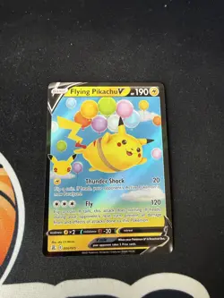 Pokemon Celebrations Flying Pikachu v Holo Card 006/025 Ultra Rare - Image 1