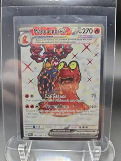 Pokemon TCG Magcargo ex Scarlet & Violet-Twilight Masquerade 191/167 Holo Ultra - Image 1