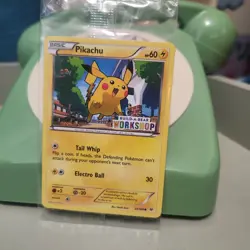 Pokemon TCG Pikachu Build-A-Bear Workshop Promo 20/108 Promo Sealed Card Mint - Image 1