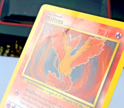 Pokemon TCG: Moltres Fossil #27/62 MP - Image 2