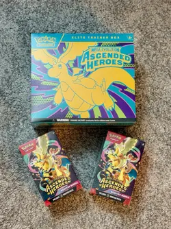 Pokemon TCG Ascended Heroes Sealed ETB + Booster Bundle x2 - Image 1