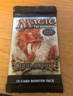 MTG Onslaught Jareth, Leonine Titan Booster Pack Factory Sealed - Image 1