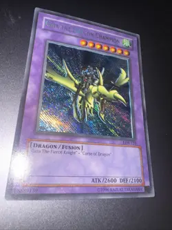 Gaia The Dragon Champion LOB-125 Secret Rare Unlimited Yu-Gi-Oh LOB - Image 5