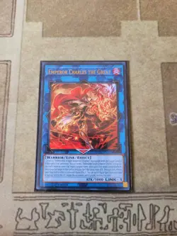 YUGIOH EMPEROR CHARLES THE GREAT DUNE-EN048 ULTRA 1ST ED NM - Image 1