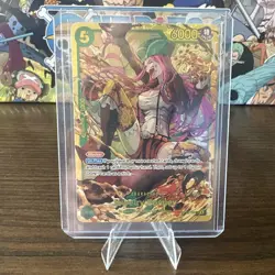 Bandai One Piece Card Game Jewelry Bonney OP07-019 Secret Rare Full Art Foil EN - Image 1