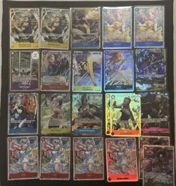 One Piece Mixed Alt Art , SR, SEC, Lot Of 22, OP13, OP15, ST23, OP09, OP16 EB04. - Image 1