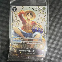 Monkey.D.Luffy (Tin Pack Set Vol. 2) P-075 One Piece Promotion Cards Foil - Image 1