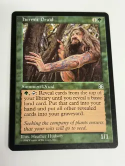 Hermit Druid Magic: Stronghold 1998 Free Shipping! NM - Image 1