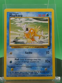 Magikarp 50/130 Base Set 2 Set Uncommon 2000 English Pokemon TCG WoTC - Image 1