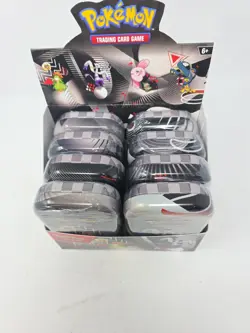 Lot Of 8 Pokemon Black Bolt And White Flare Brand New Sealed Tins With Display - Image 5
