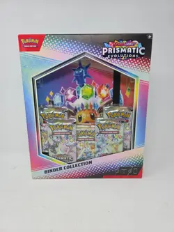Pokemon TCG Scarlet & Violet Prismatic Evolutions Binder Collection New Sealed - Image 1