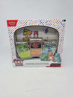 Pokemon TCG Scarlet & Violet 151 Poster Collection Box Brand New Factory Sealed - Image 1