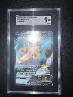 2021 Pokemon Evolving Skies #192 Dragonite V Ultra Rare - Image 2