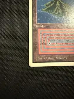 Magic: The Gathering Volcanic Island Unlimited MTG EDH Rare Dual Land MP - Image 3