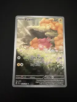 Pokemon tcg Pawmi SV: Paldean Fates Holo Illustration Rare 226/091 English 60 HP - Image 1