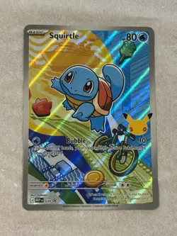 Squirtle MEP039 First Partner's Promo Near Mint Pokemon TCG NM - Image 1