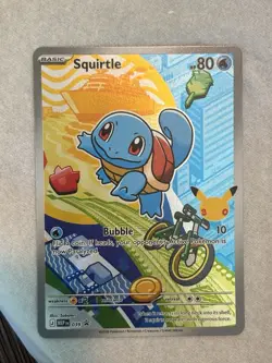 Squirtle MEP039 First Partner's Promo Near Mint Pokemon TCG NM - Image 3