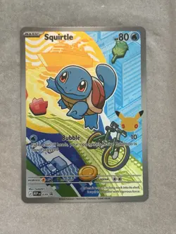 Squirtle MEP039 First Partner's Promo Near Mint Pokemon TCG NM - Image 4