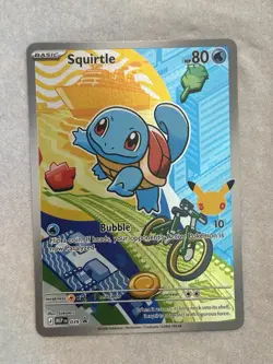 Squirtle MEP039 First Partner's Promo Near Mint Pokemon TCG NM - Image 5