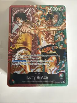 ONE PIECE ENGLISH TCG: (ST-30) Starter Deck EX: Luffy & Ace BRICK ONLY SEALED - Image 1