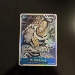 Mr. 3 (Galdino) SR OP16-056 the Time of Battle ENG One Piece Super Rare TCG - Image 1