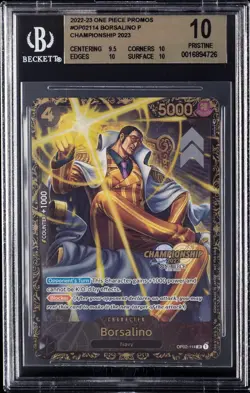 Borlasino 2023 Championship OFFLINE REGIONAL-TOP 64 BGS 10 ONE PIECE - Image 1