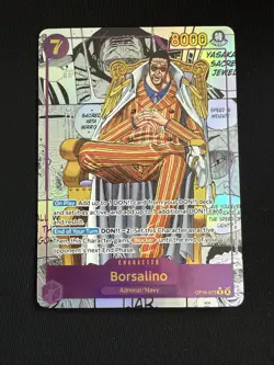 🔥Borsalino (Manga) Alt Art OP16-073 - The Time Of Battle (OP16) English🔥 - Image 1