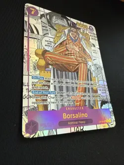 🔥Borsalino (Manga) Alt Art OP16-073 - The Time Of Battle (OP16) English🔥 - Image 2