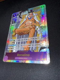 🔥Borsalino (Manga) Alt Art OP16-073 - The Time Of Battle (OP16) English🔥 - Image 3